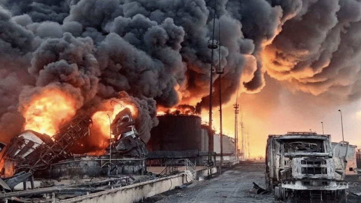 Tuapse oil refinery attacked again by Ukrainian drones | RBC-Ukraine