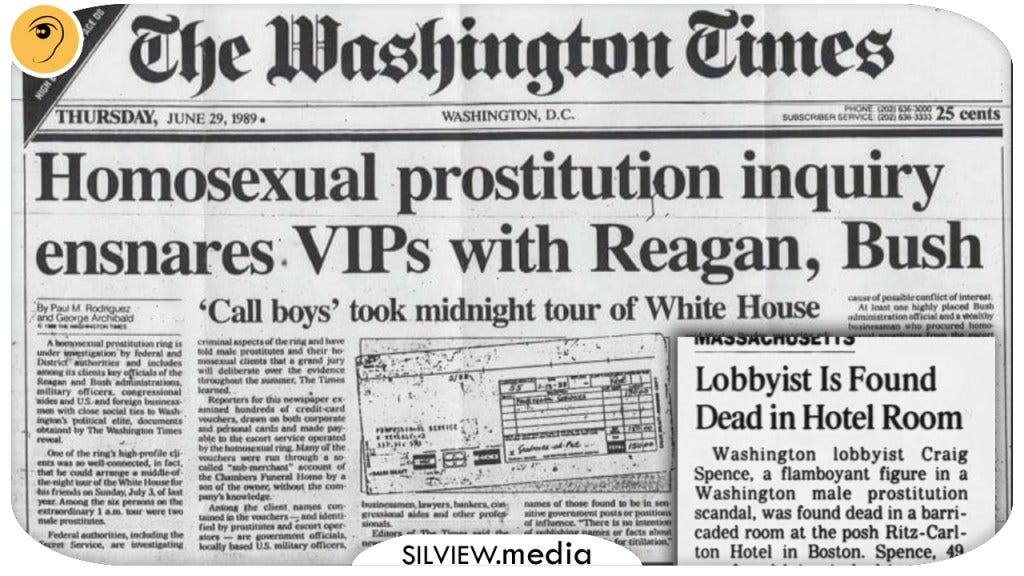 Remember when the White House was privately toured by gay call-boys after midnight?