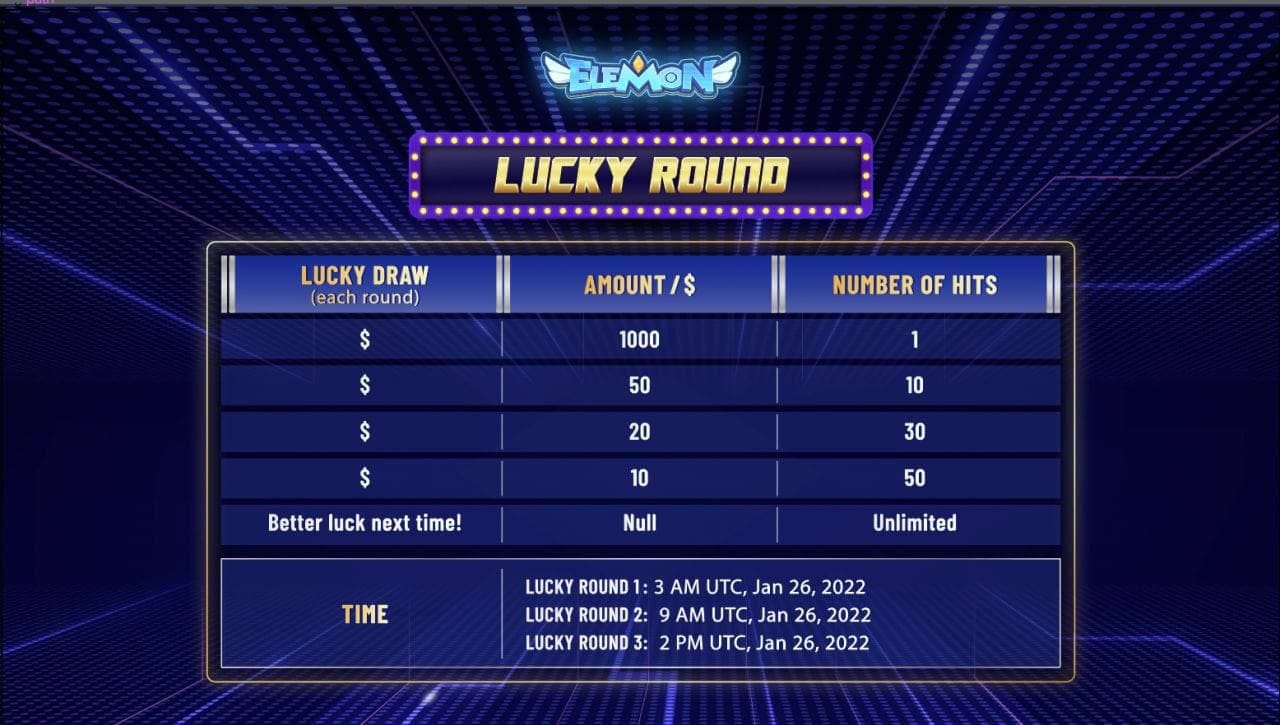 🌟 MUST-KNOW STUFF ABOUT LUCKY DRAW EVENT 🌟 - Elemon