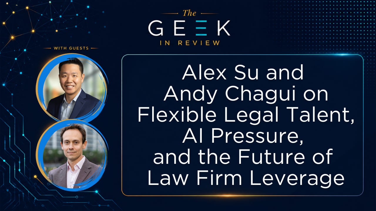 Alex Su and Andy Chagui on Flexible Legal Talent, AI Pressure, and the ...