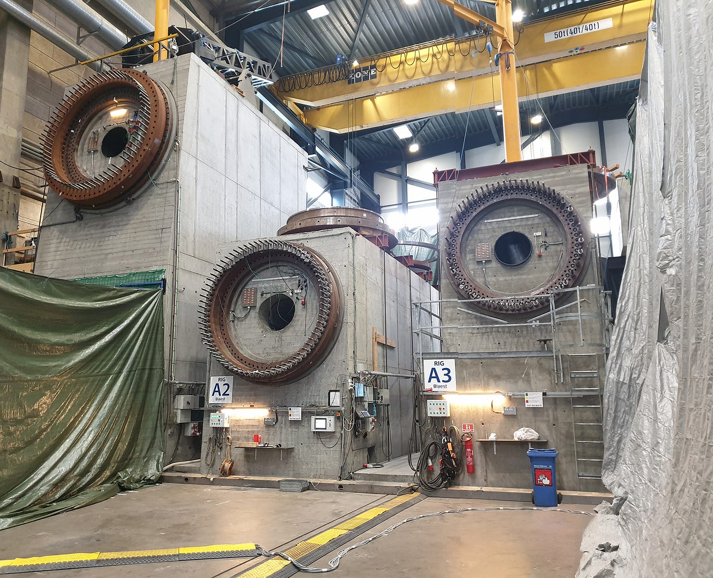Blaest and FRECON in close collaboration on 1,000 tons blade test rig