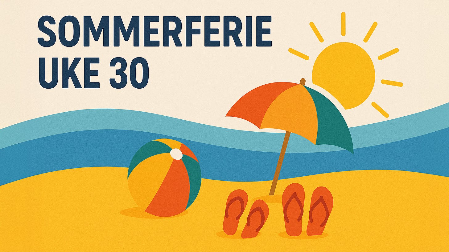 Sommerferie 2025 - Eiken Hytter AS