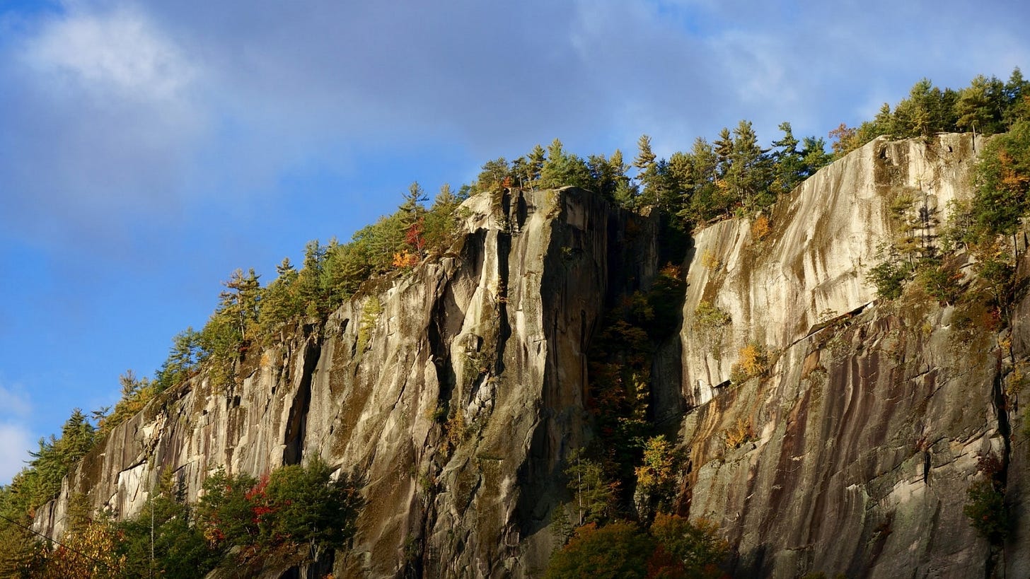 New Hampshire Rock Climbing - Cathedral Mountain Guides