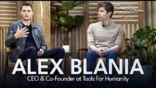 Sam Altman's Answer to Bots Sam Altman's Answer to Bots