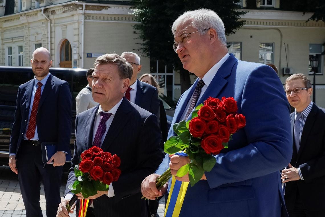 German foreign minister arrives in Kyiv to discuss support for Ukraine |  The Straits Times