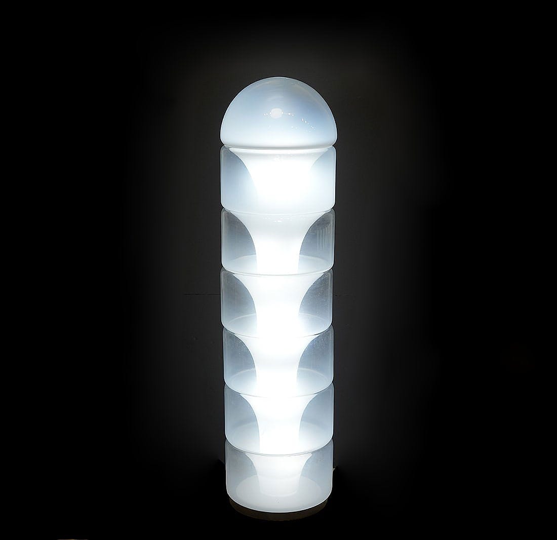 Carlo Nason 'Sfumato' Glass Floor Lamp - 2