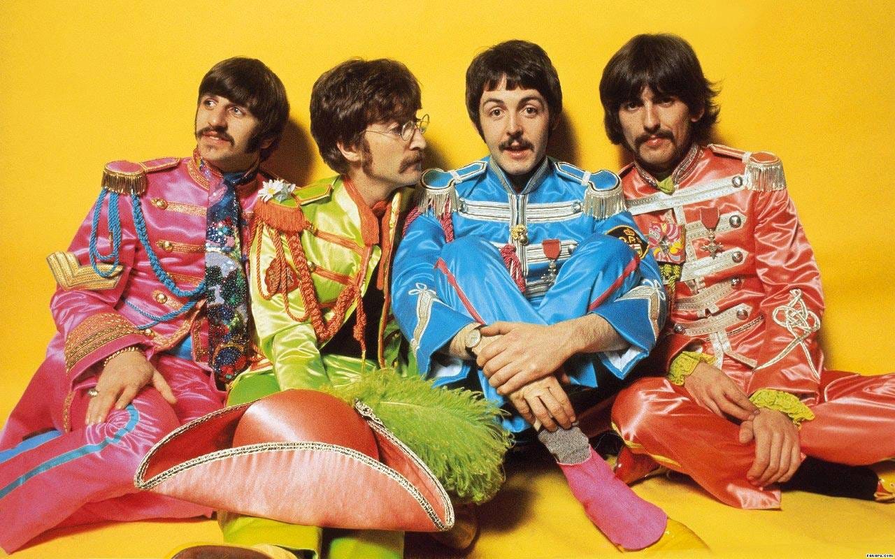 Meet the Beatles for Real: Sgt. Pepper suits