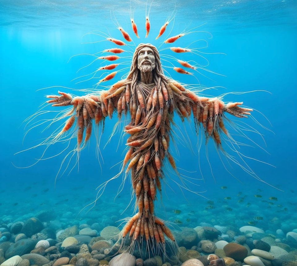Endless Shrimp Jesus — ericportis.com
