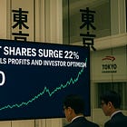 Advantest Shares Surge 22% on Strong Earnings and Buyback Plan