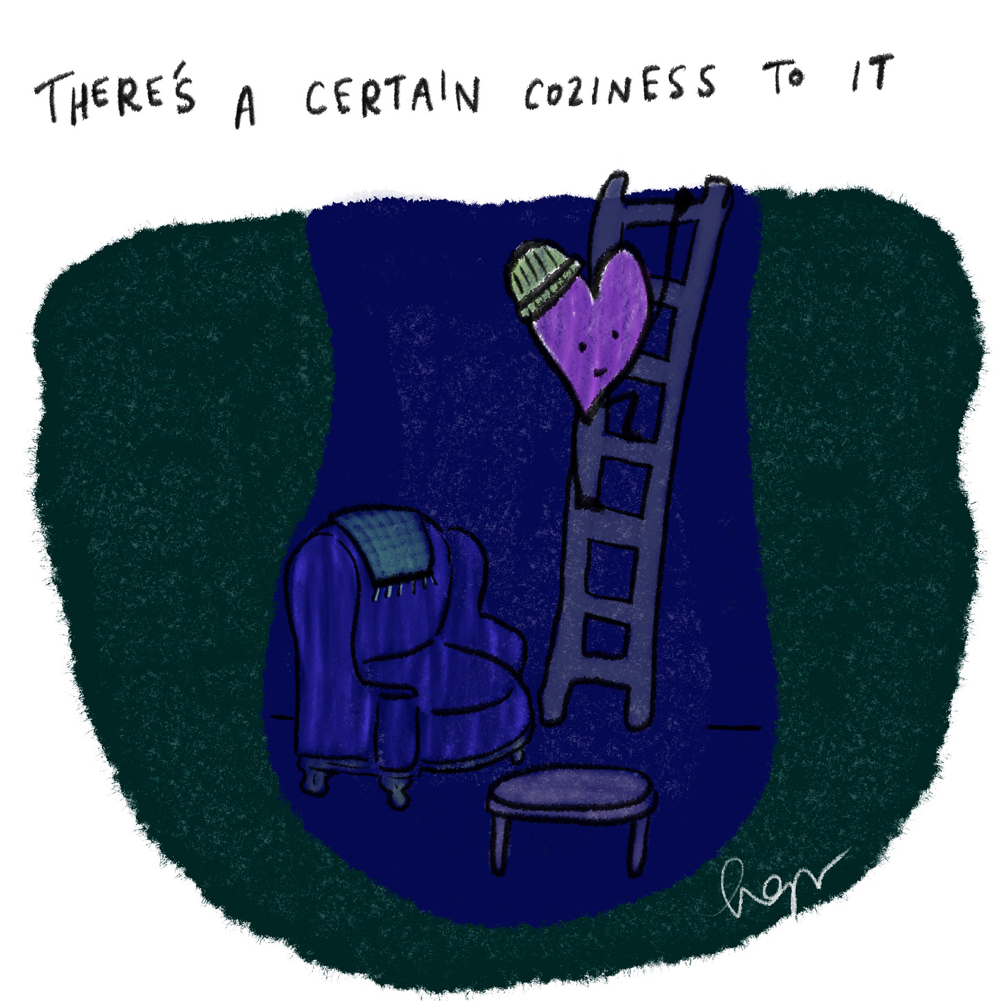 There’s a certain coziness to it.