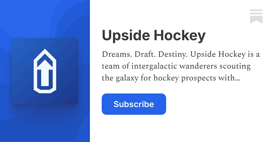 Upside Hockey's 2026 NHL Draft Rankings April Edition - Substack