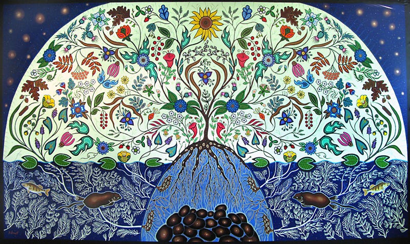 "Honour Water," Christi Belcourt, 2010
