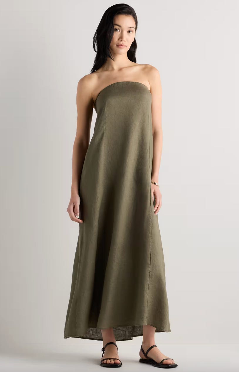 cotton summer maxi dress Patou