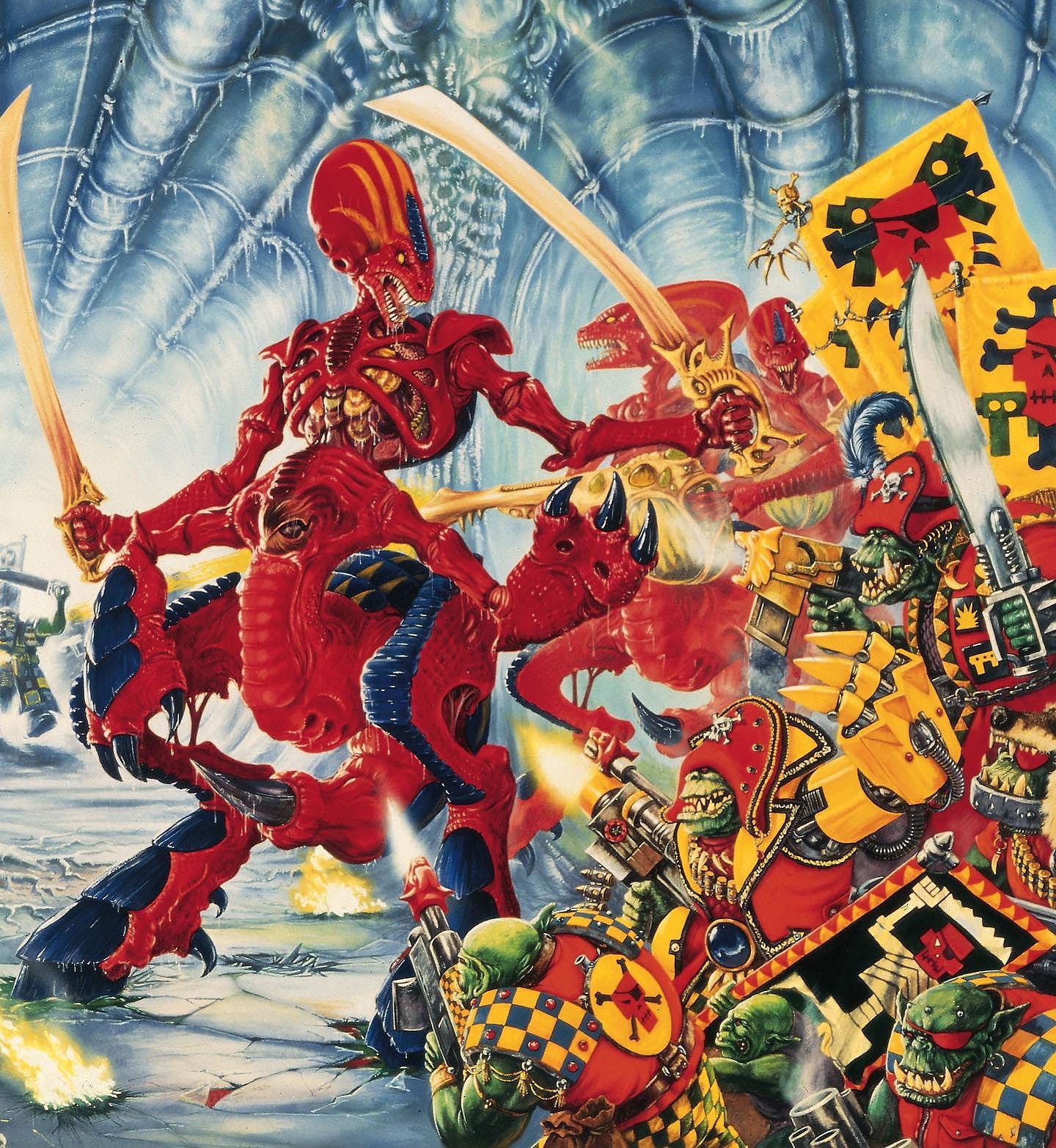 Orks vs Tyranids by David Gallagher Orks vs Tyranids by David Gallagher