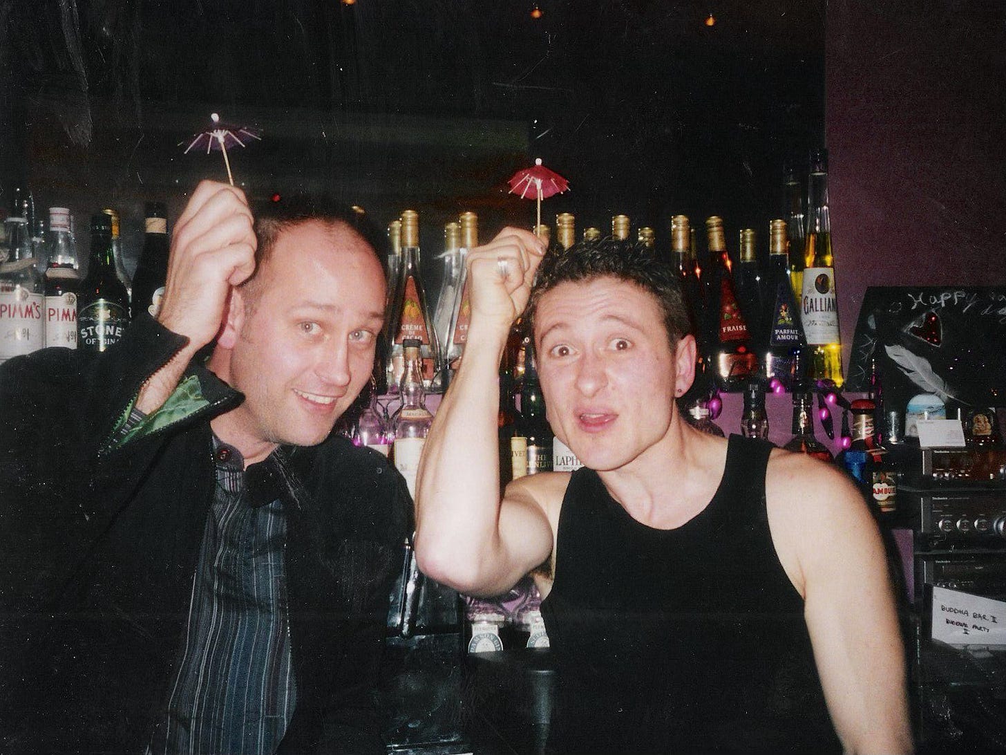 Nic Briscoe and Julian Nicholas