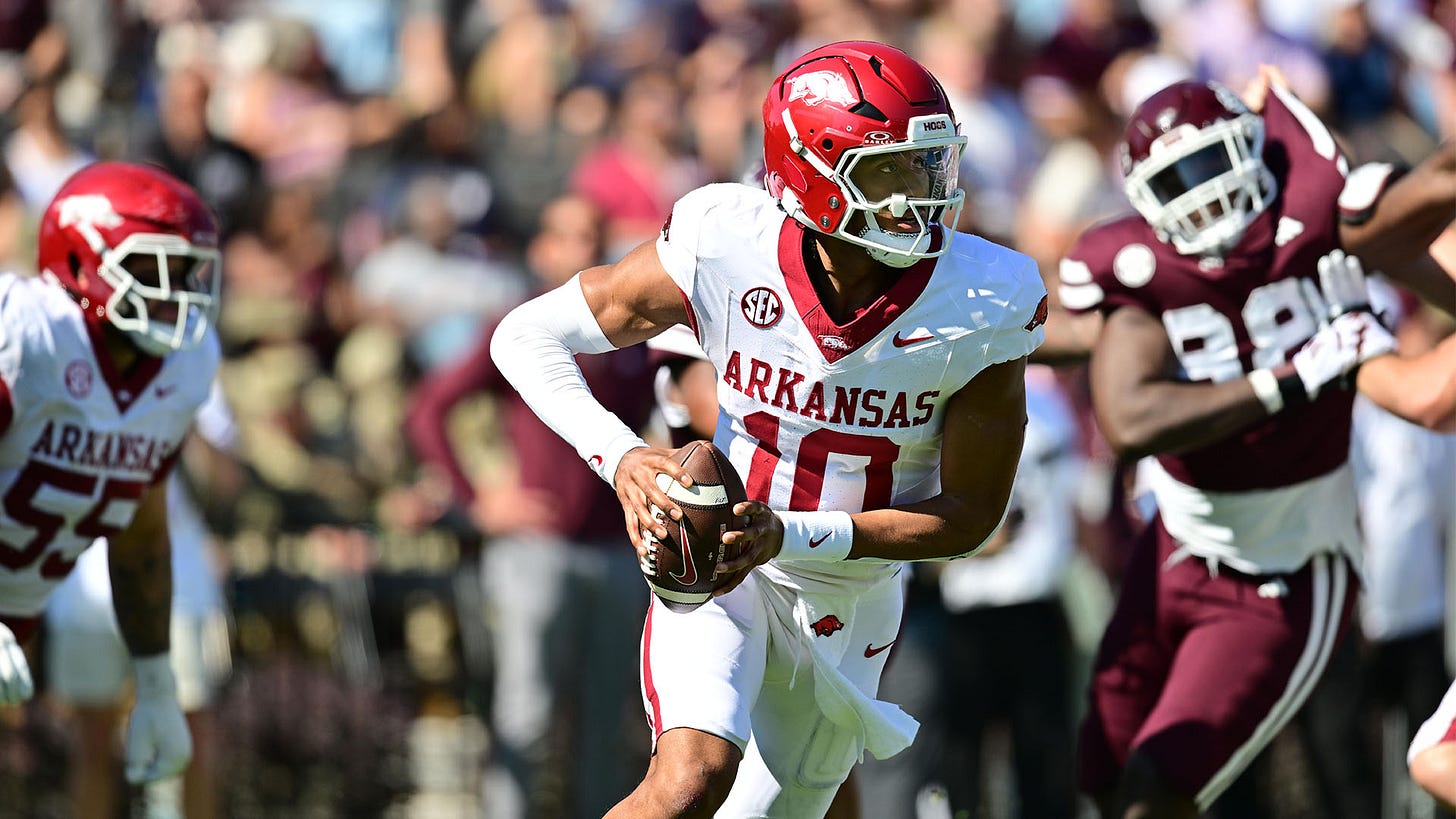 Green Earns National Weekly Accolades | Arkansas Razorbacks