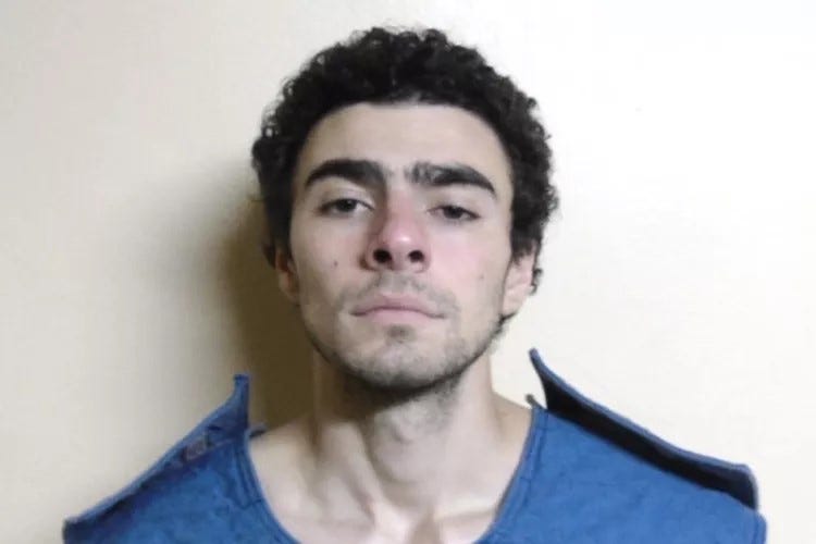 Mugshot of Luigi Mangione.