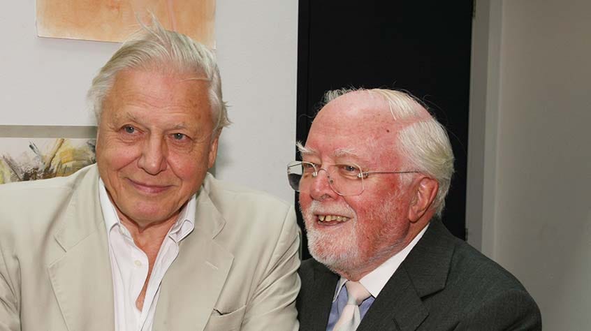 Lord Richard Attenborough | The Attenborough family and the University |  University of Leicester
