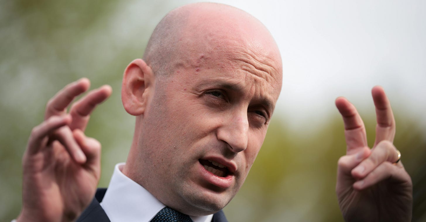 Stephen Miller Calls for Reparations in Deranged Anti-Immigrant Rant | The  New Republic