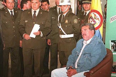 Santacruz el día de su captura Santacruz el día de su captura