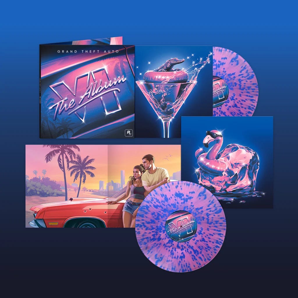 GTA 6 The Album vinyl