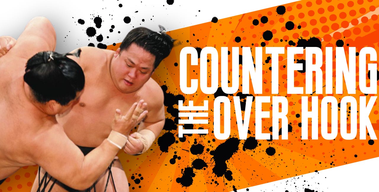 How Midorifuji counters the overhook in sumo