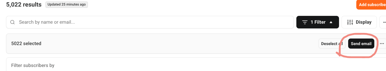 How to Send an Email to Substack Subscribers Without Publishing a Post