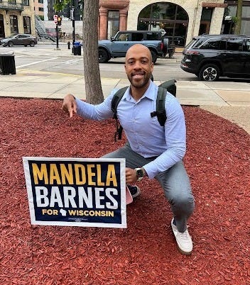 Mandela Barnes Yard Signs