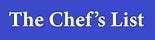 The Chef's List by José Andrés