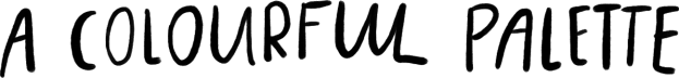 A colourful palette