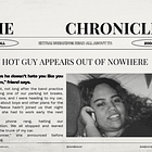 😏 The Hit: Like, sometimes you're just minding your own business, and then a hot guy appears?