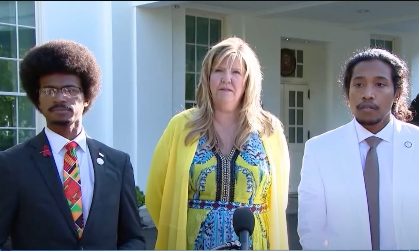 Justin Pearson, Gloria Johnson and Justin Jones