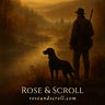 Rose & Scroll