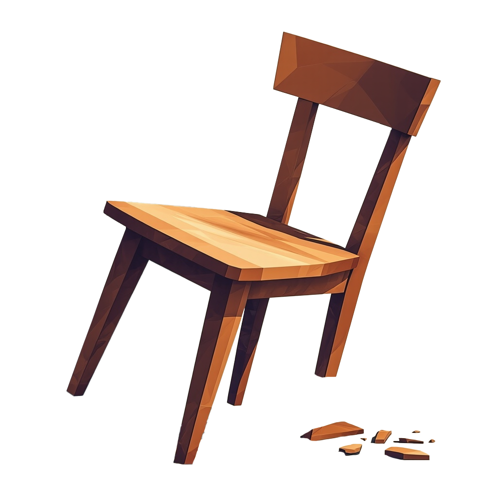 broken chair