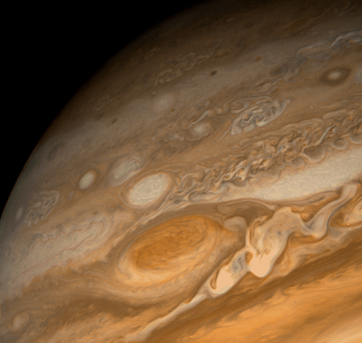 Photos of planet Jupiter of our solar system