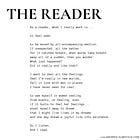 Poem on a Post-It [10]: The Reader