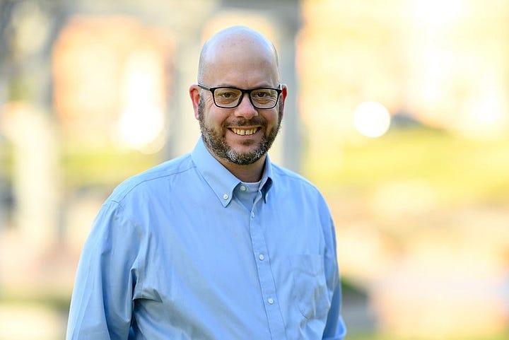 Profile pictures of Commissioner of Public Works Chuck Marshall. Candidate Bahram Keramati.