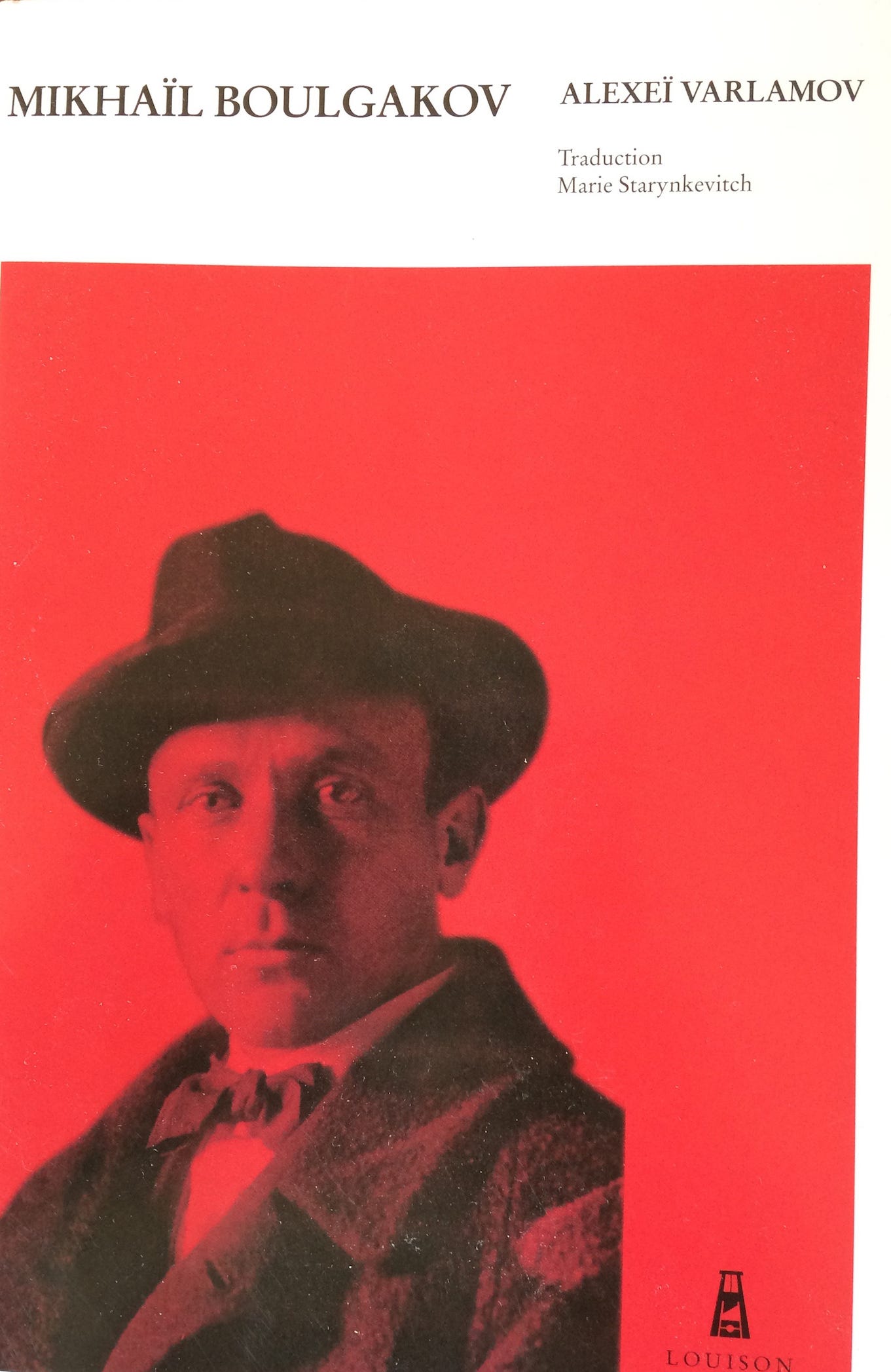 MA Boulgakov, couverture de la biographie de Varlamov, 2021
