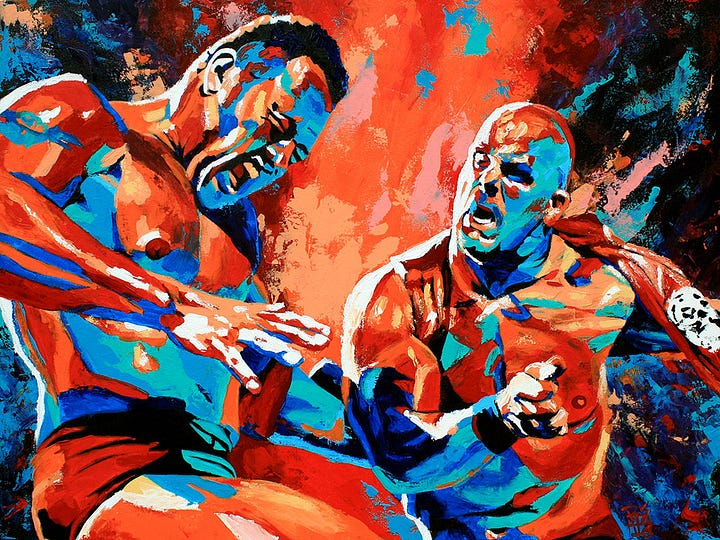Paintings of The Rock