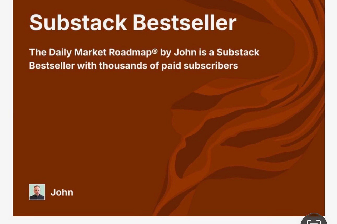 The Daily Market Roadmap® | John | Substack