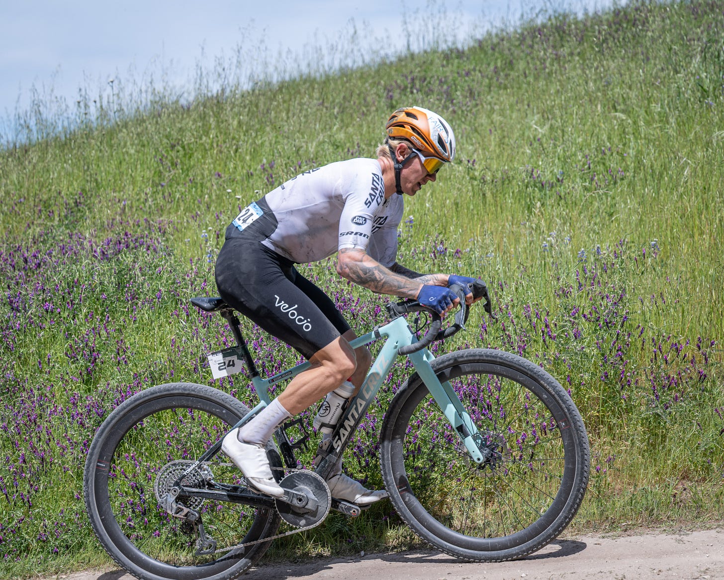 Keegan Swenson came off the win at Sea Otter Classic Gravel and defending his title in The Growler