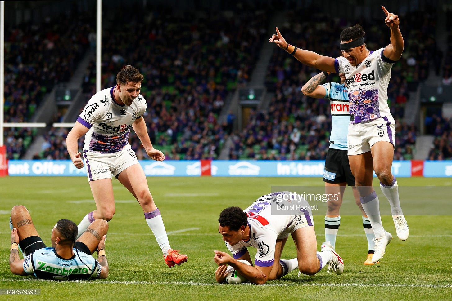NRL Rd 15 - Storm v Sharks