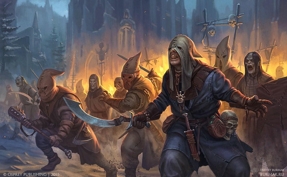 Frostgrave cultists 2 by DevBurmak | Fantasy character design, Fantasy  artwork, Dark fantasy art
