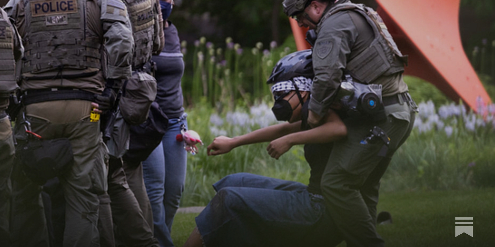 The university president who doesn't fear his students, but won't