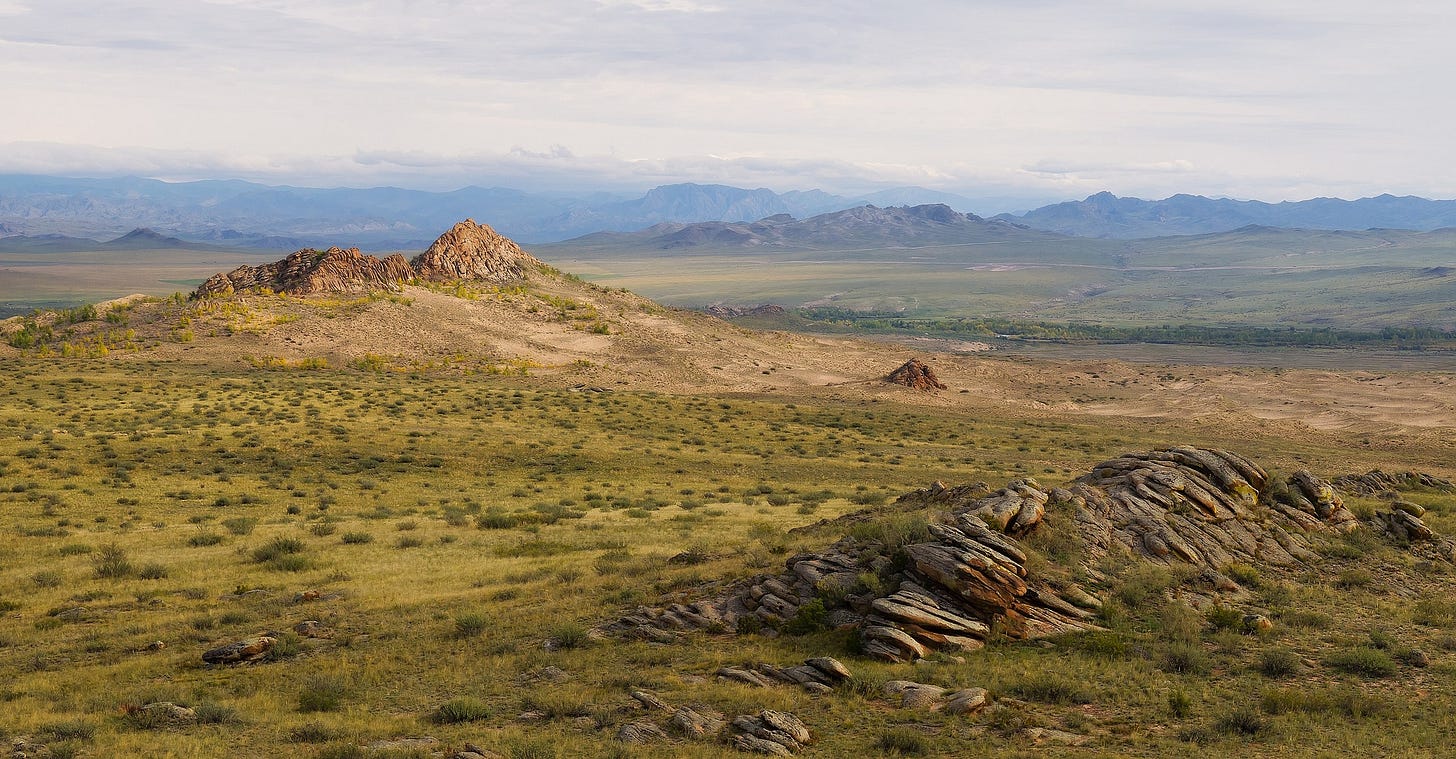 Uvs Lake Basin, Tuva Republic, Russia.