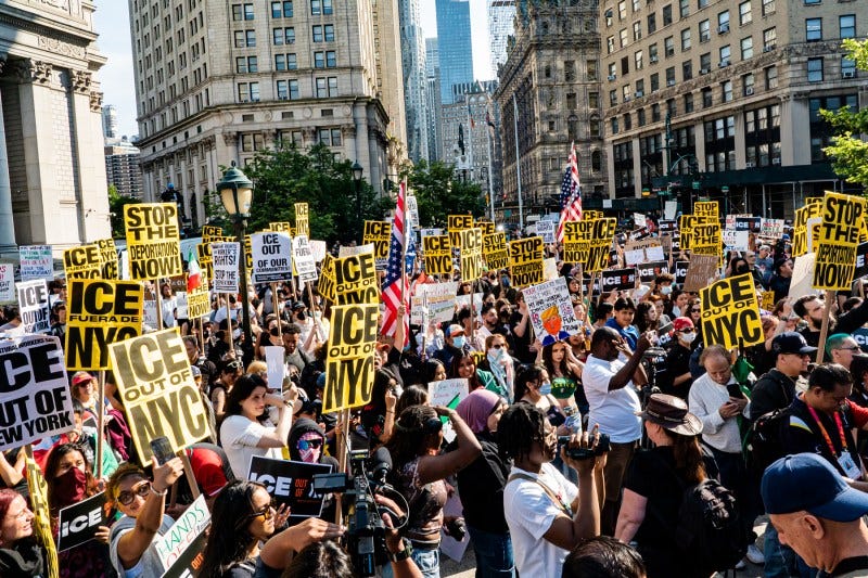 New York ICE Protests: See Photos