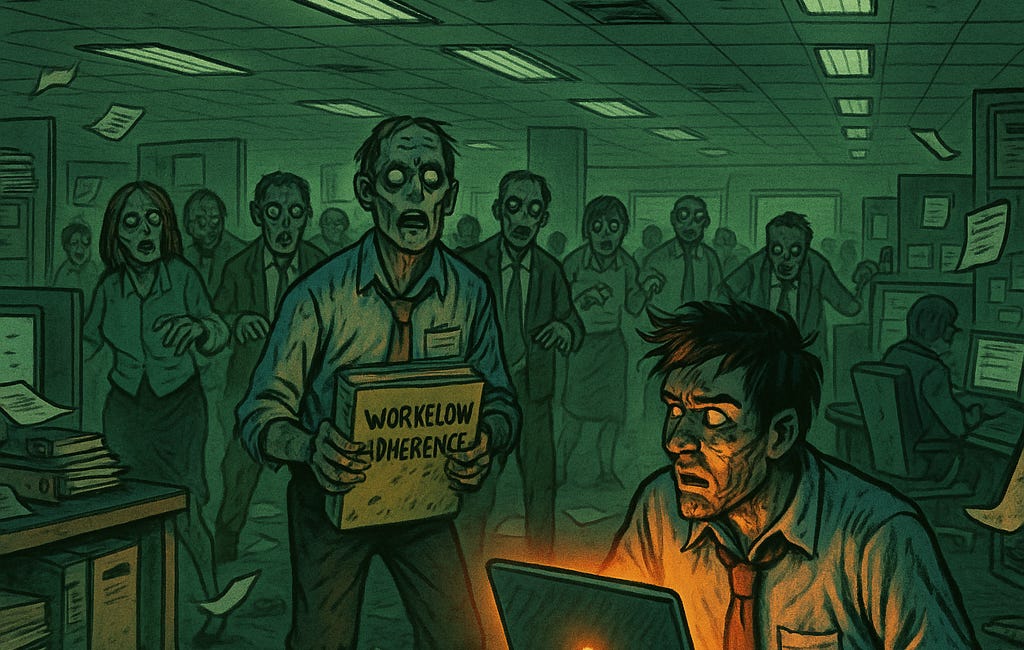 🔒 Leader’s Dispatch: 🧛‍♂️ The Undead Workflow — When Rituals Refuse to Die ⚰️