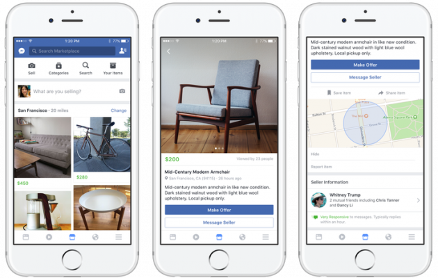 Nasce Facebook Marketplace, la nuova piattaforma per vendere e acquistare  oggetti - iPhone Italia