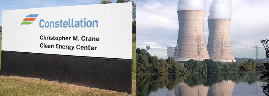 Constellation to Launch Crane Clean Energy Center, Restoring Jobs and  Carbon-Free Power to The Grid