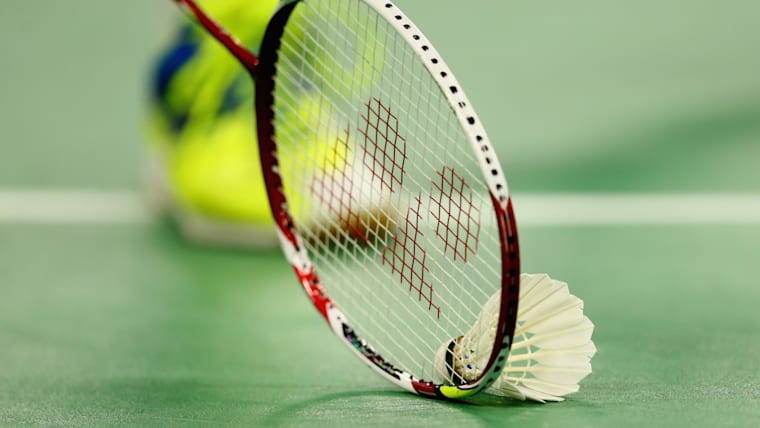 Picture of a badminton racket